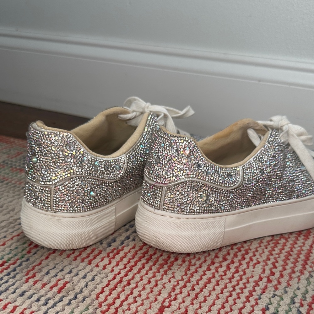 Sparkling Rhinestone Sneakers - Picture 7 of 10